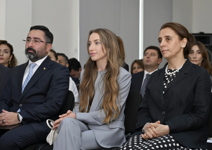 Alena Aliyeva attends opening of inclusive training center in Baku (PHOTO)