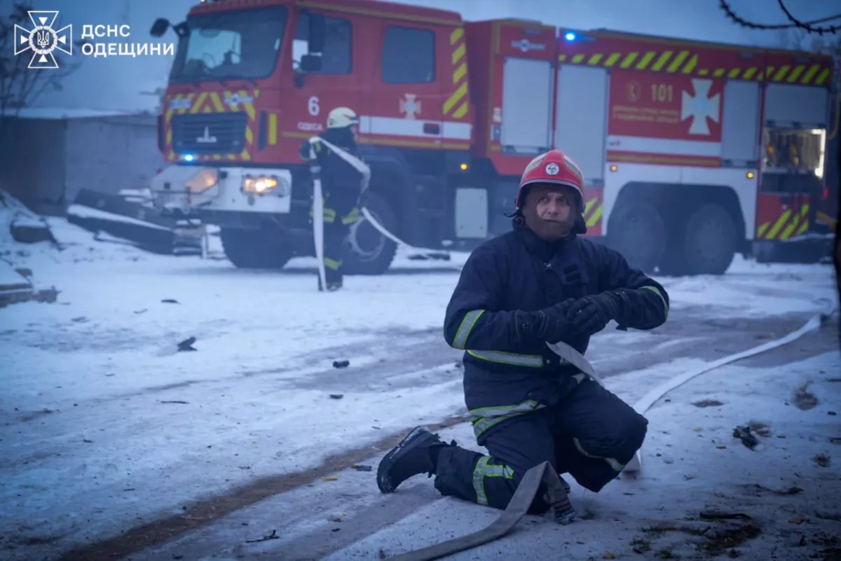 Russian strike damages apartment building, energy facility in Odesa PHOTO/VIDEO