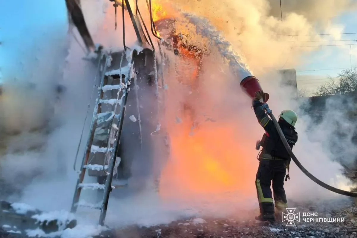 Ukraine’s Chernihiv region suffers casualties, outages after Russian strikes PHOTO