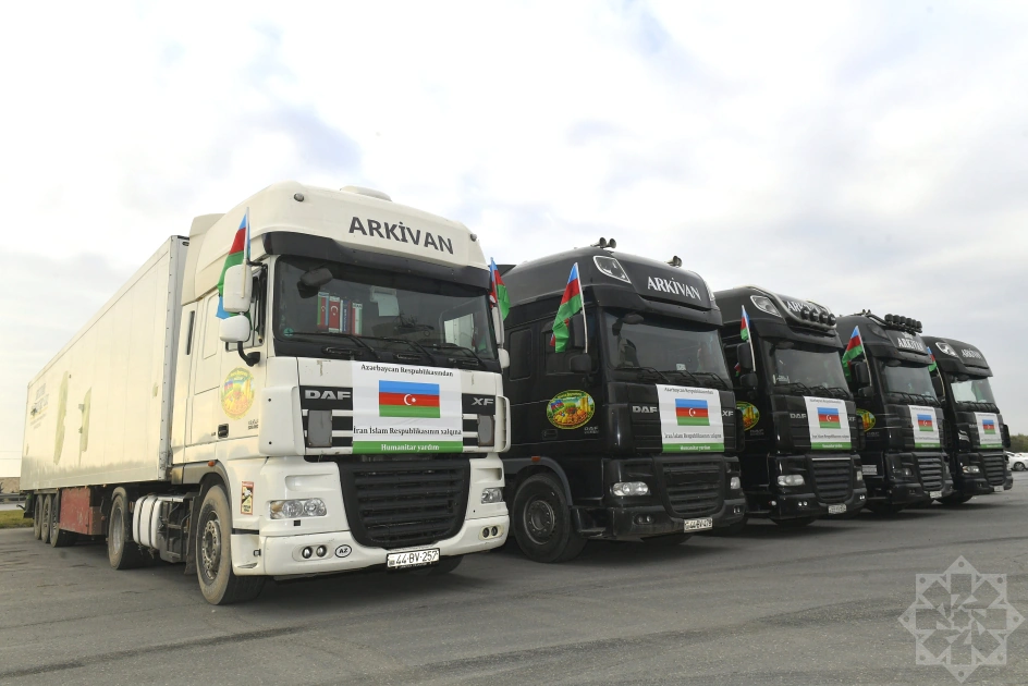 On President Ilham Aliyev’s instructions, Azerbaijan sends next batch of humanitarian aid to Iran