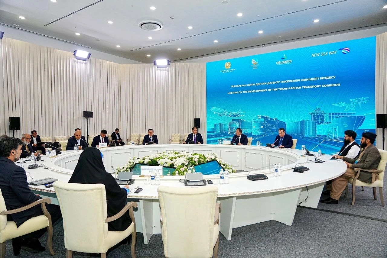 Kazakhstan, regional partners discuss Trans-Afghan corridor, CASA railway