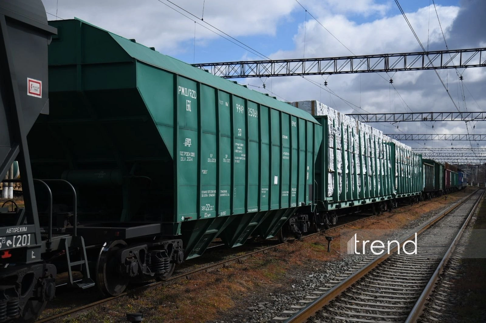Azerbaijan dispatches next batch of Russian grain to Armenia (PHOTO/VIDEO)