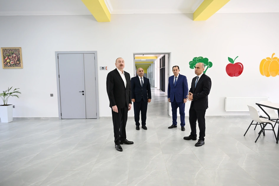 President Ilham Aliyev attends inauguration of Lankaran State Vocational Education Center (PHOTO)
