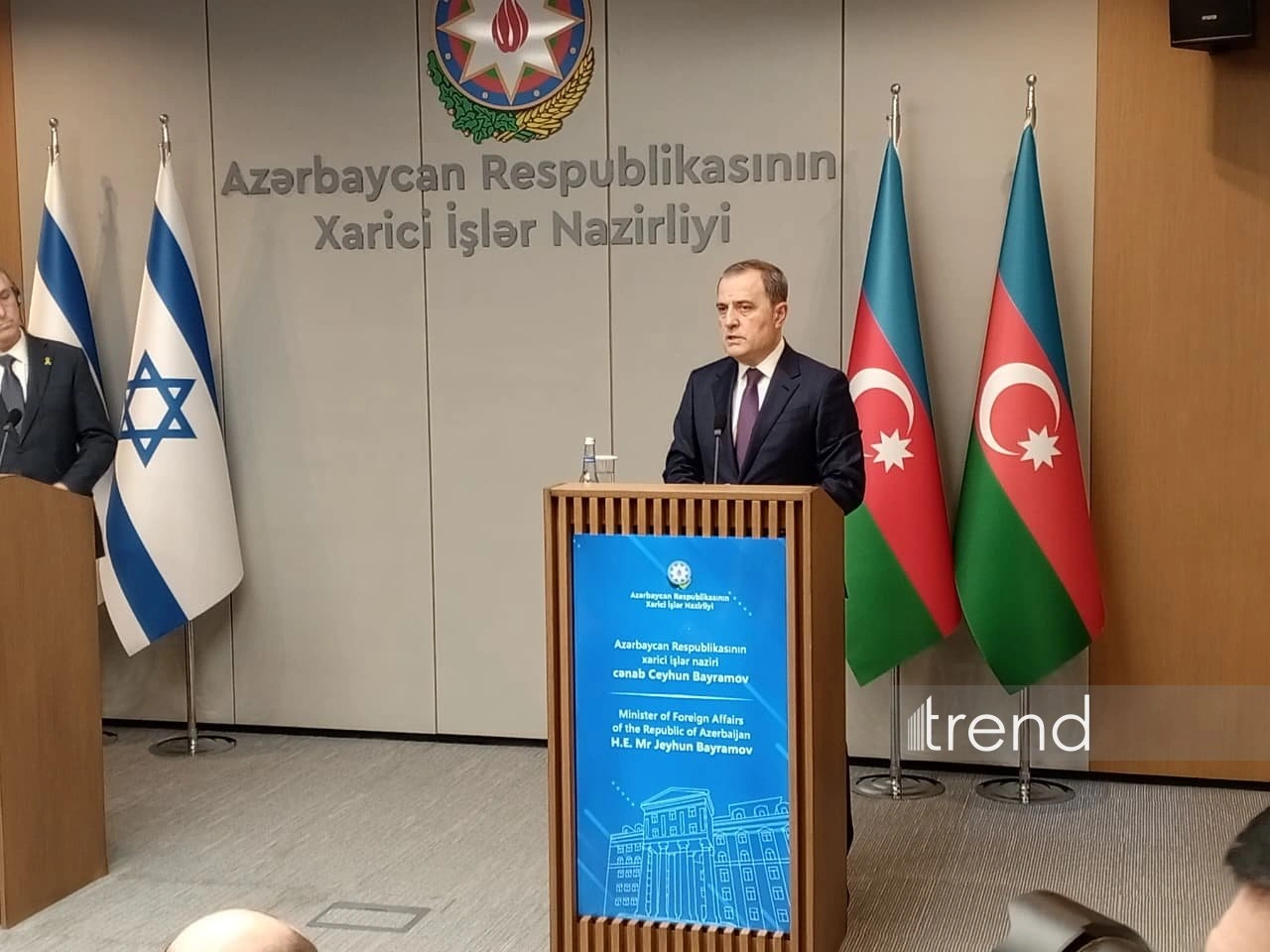 Azerbaijan and Israel hold talks on normalizing relations with Armenia