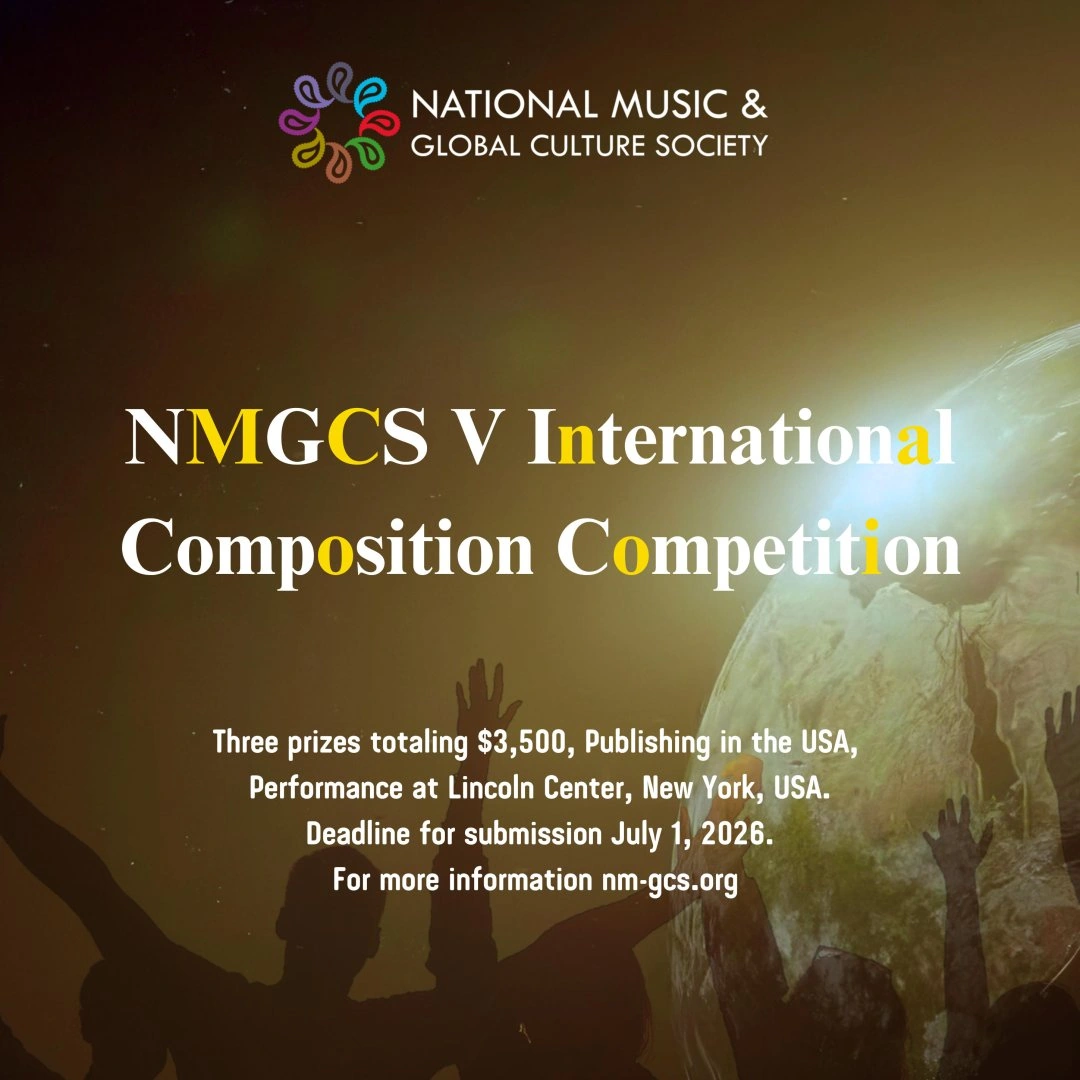 NMGCS to hold 5th International Composition Competition