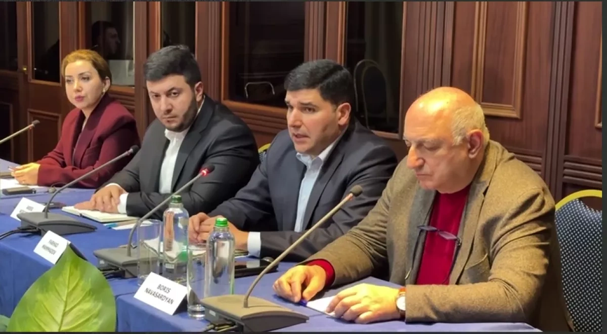 Bridge of Peace: Azerbaijani, Armenian civil society representatives hold press conference Video