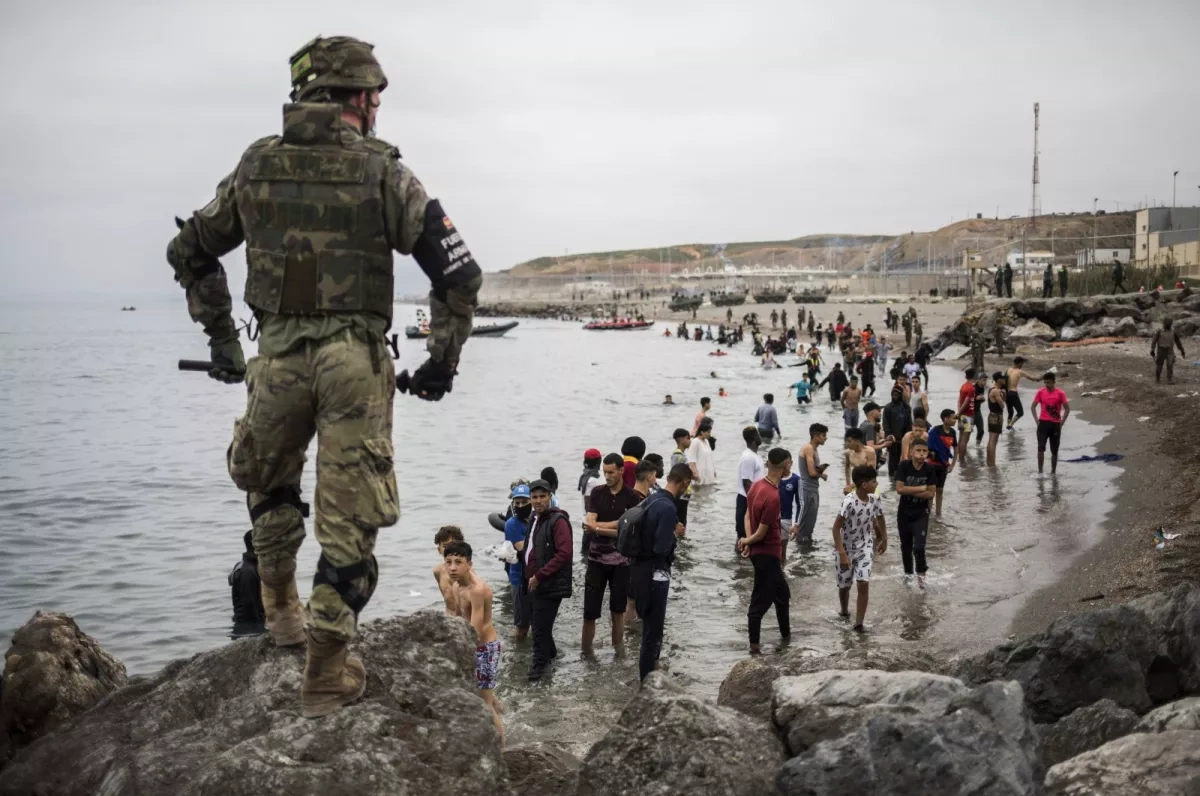 Morocco detains suspects behind calls to storm Ceuta border