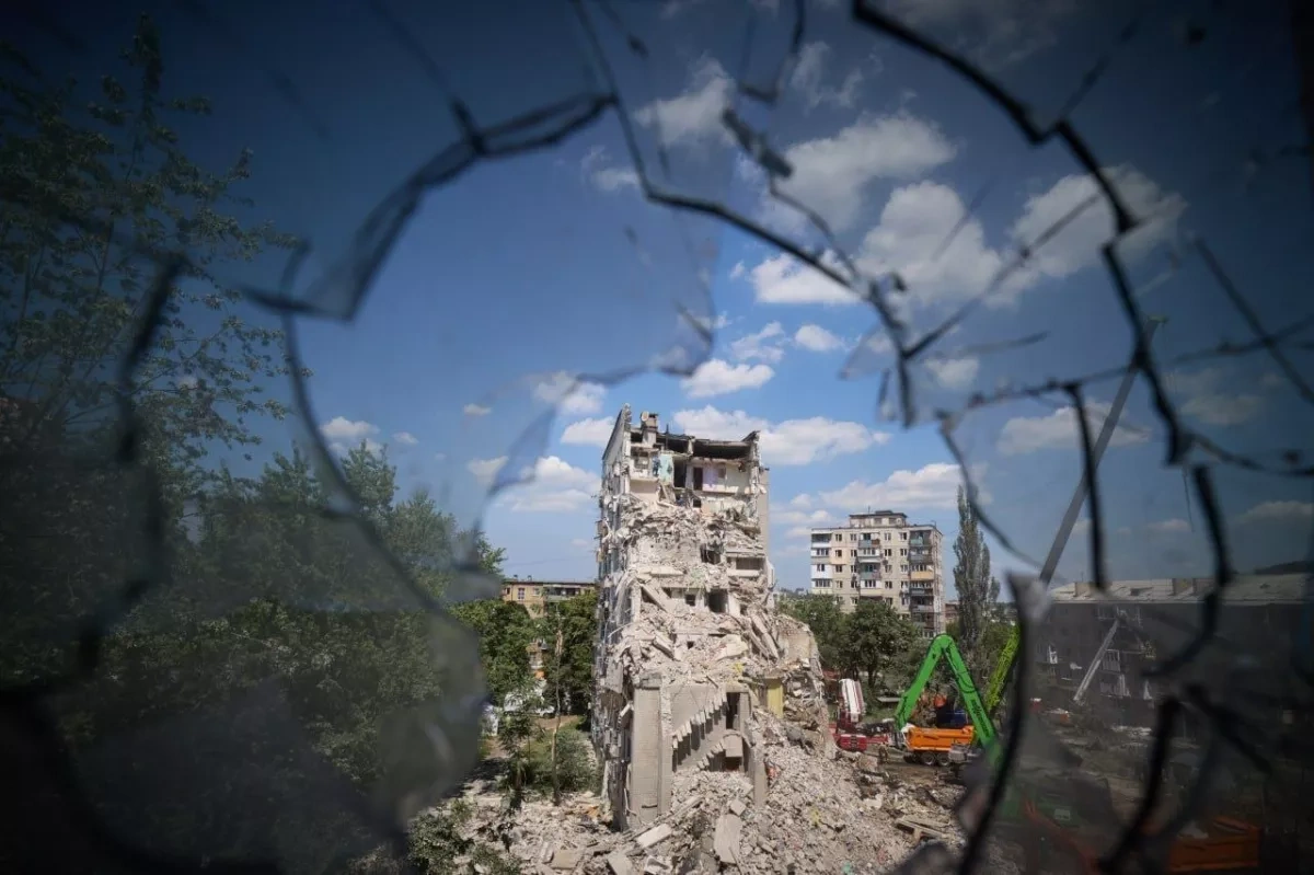 Ten missing as rescue efforts continue after Kyiv attack