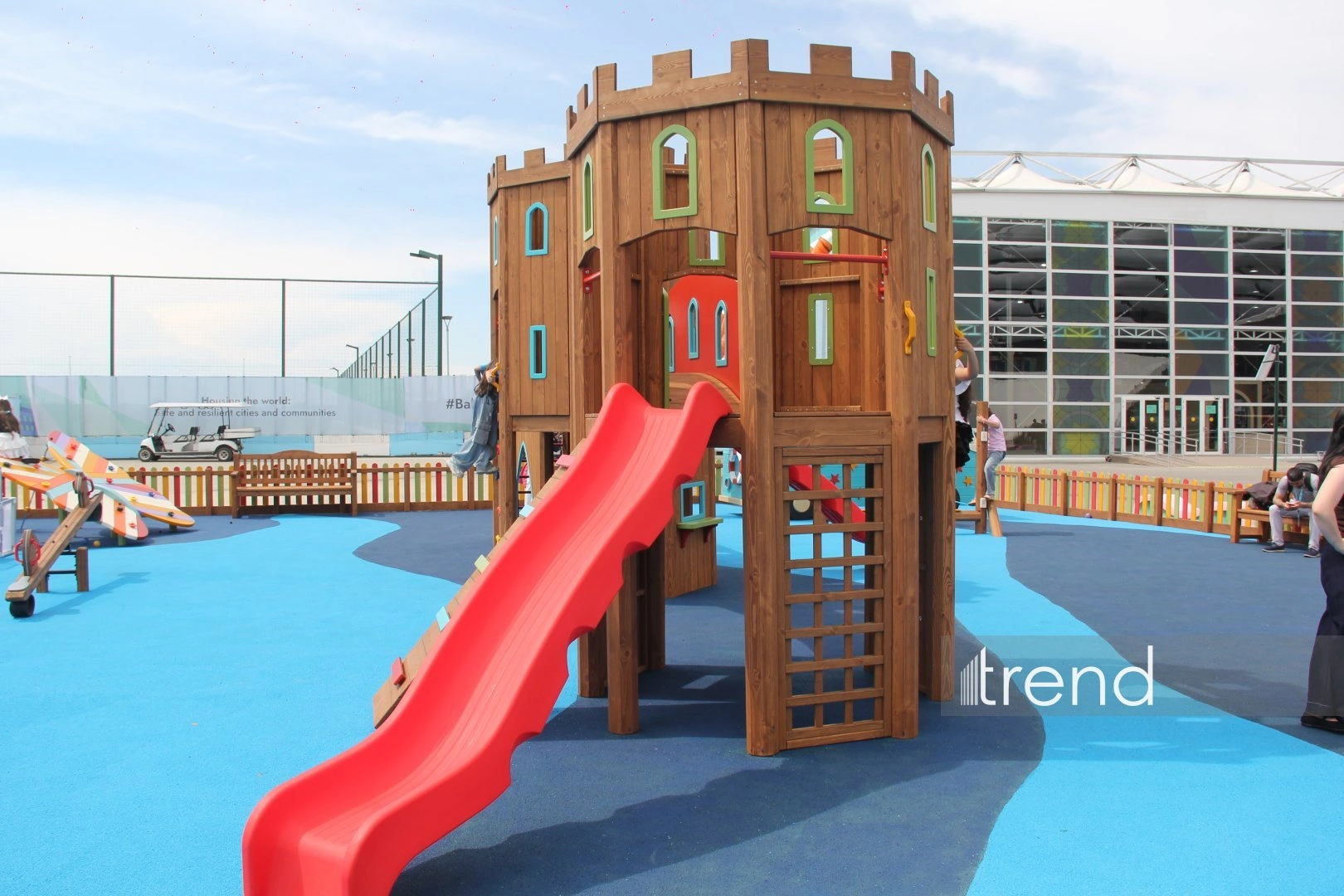 How children's areas at WUF13 in Baku turned into family recreation zones (PHOTO)