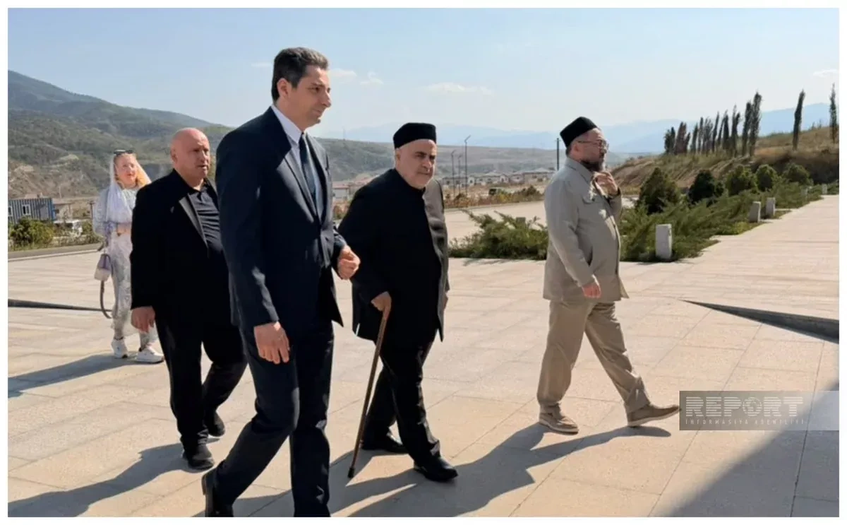OTS religious leaders visit Khojaly Memorial in Azerbaijan PHOTO