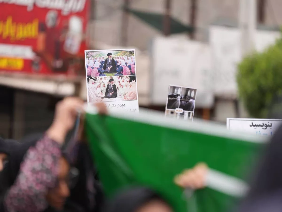 Iran holds mass funeral for 165 young lives lost in Minab attack PHOTO