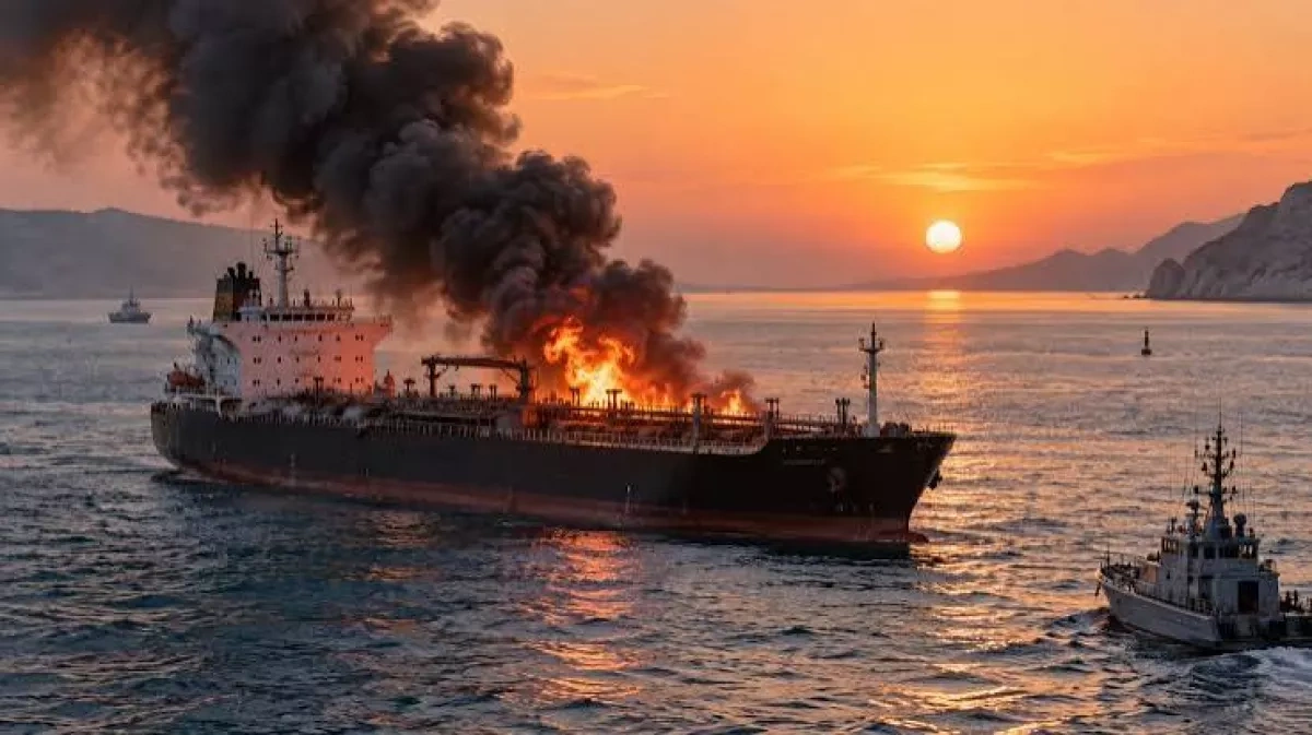 Russian vessel catches fire off Kamchatka coast, four missing, 25 rescued