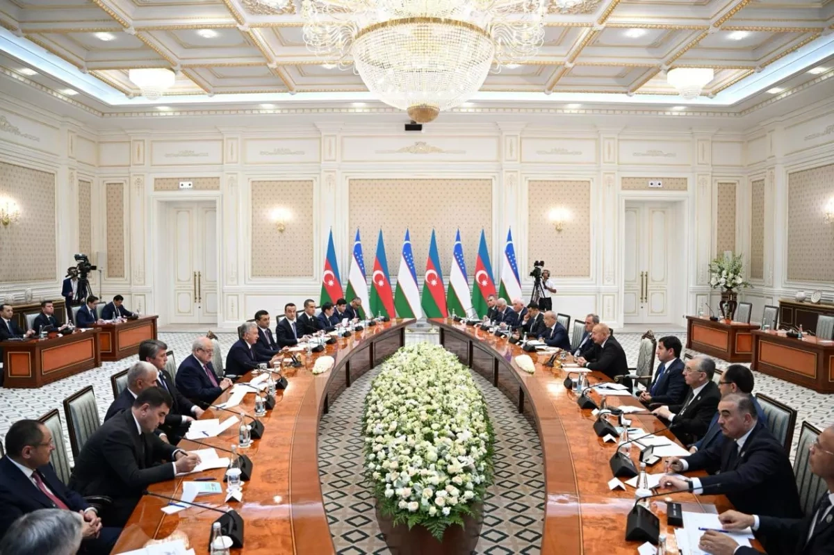 Tashkent hosts third meeting of Azerbaijan-Uzbekistan Supreme Interstate Council PHOTO