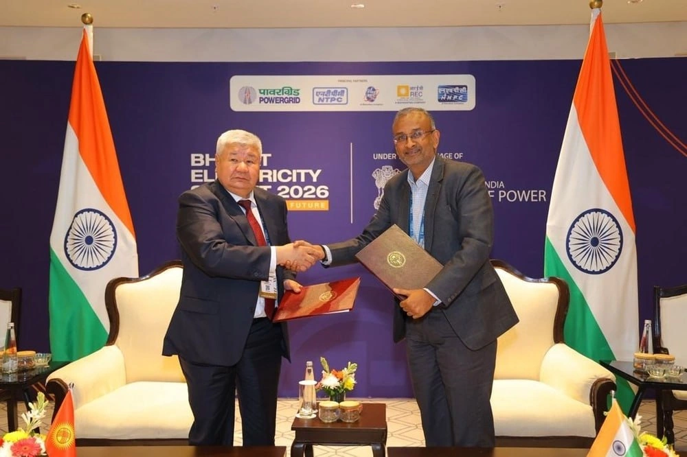 Kyrgyz, Indian companies sign MoU on joint energy projects