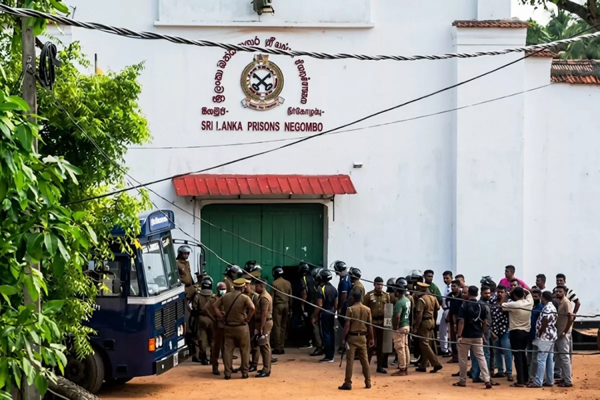 Death toll rises to 25 after deadly prison unrest in Sri Lanka's Negombo UPDATED