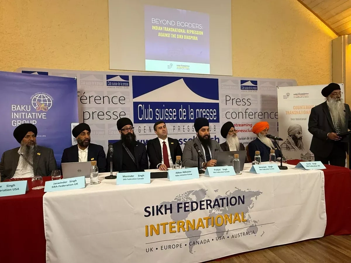 Baku Initiative Group documents transnational threats against Sikh minority