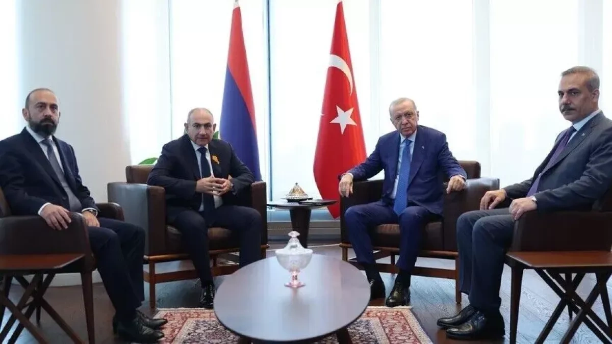 Erdogan meets Pashinyan in New York to discuss Türkiye-Armenia normalisation