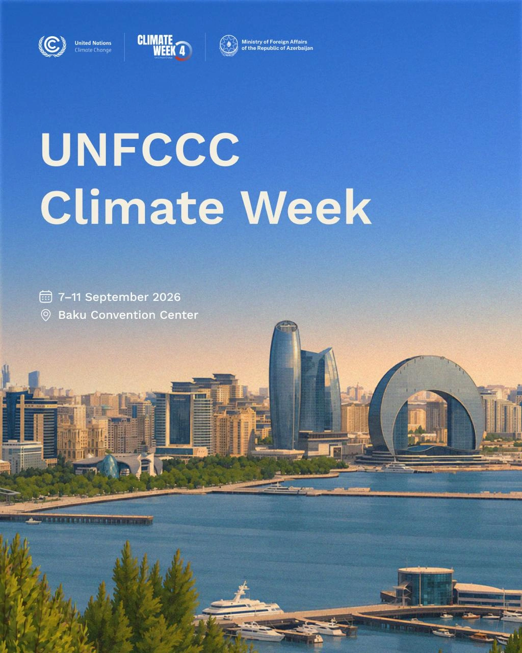 Baku to host 4th Climate Week of UN Framework Convention on Climate Change