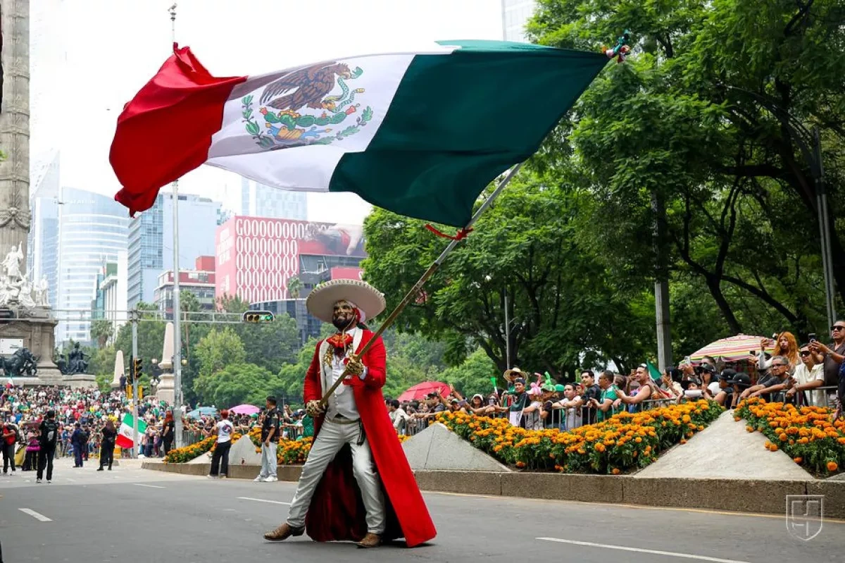Mexico City blends day of the Dead spirit with World Cup 2026 parade PHOTO