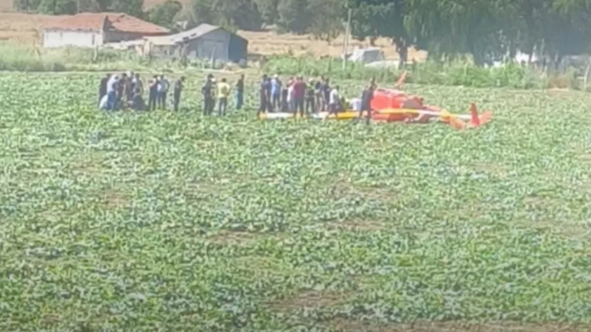 Training helicopter crashes in Ankara, two people injured PHOTO