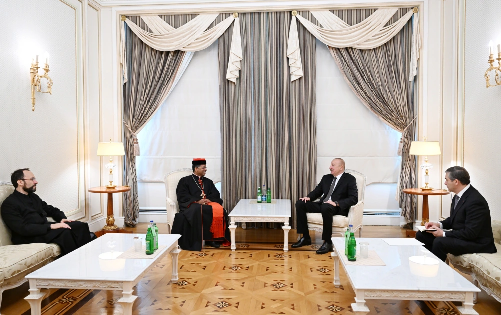 President Ilham Aliyev receives Prefect of the Dicastery for Interreligious Dialogue of Holy See (PHOTO)
