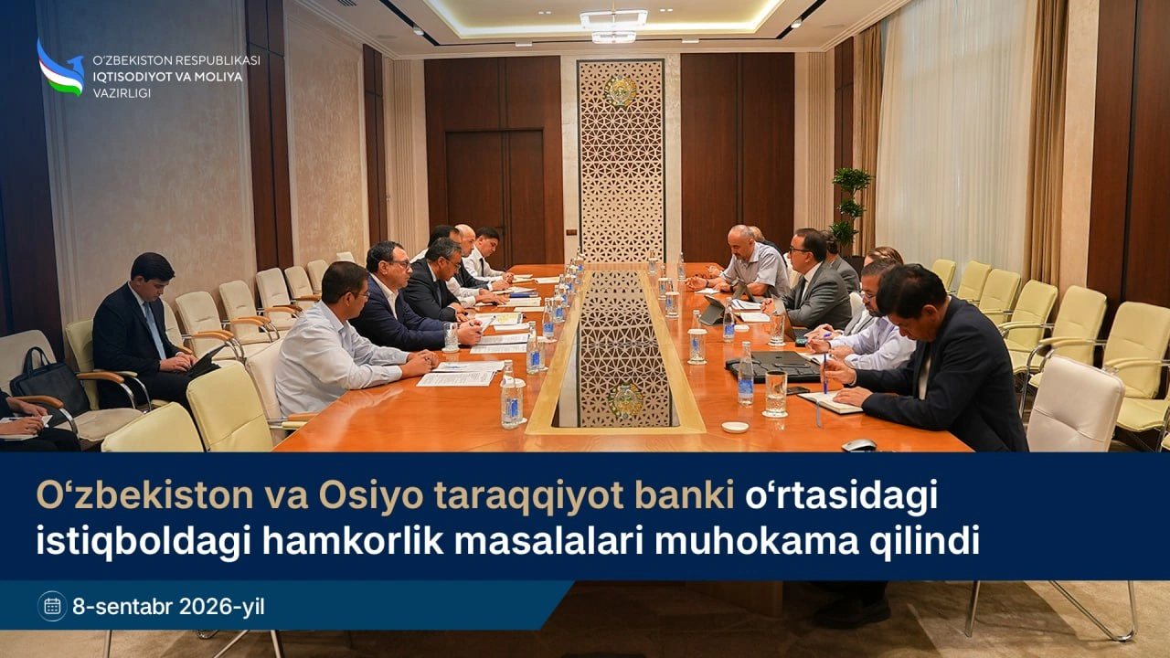 Uzbekistan, ADB advance talks on climate-resilient water project
