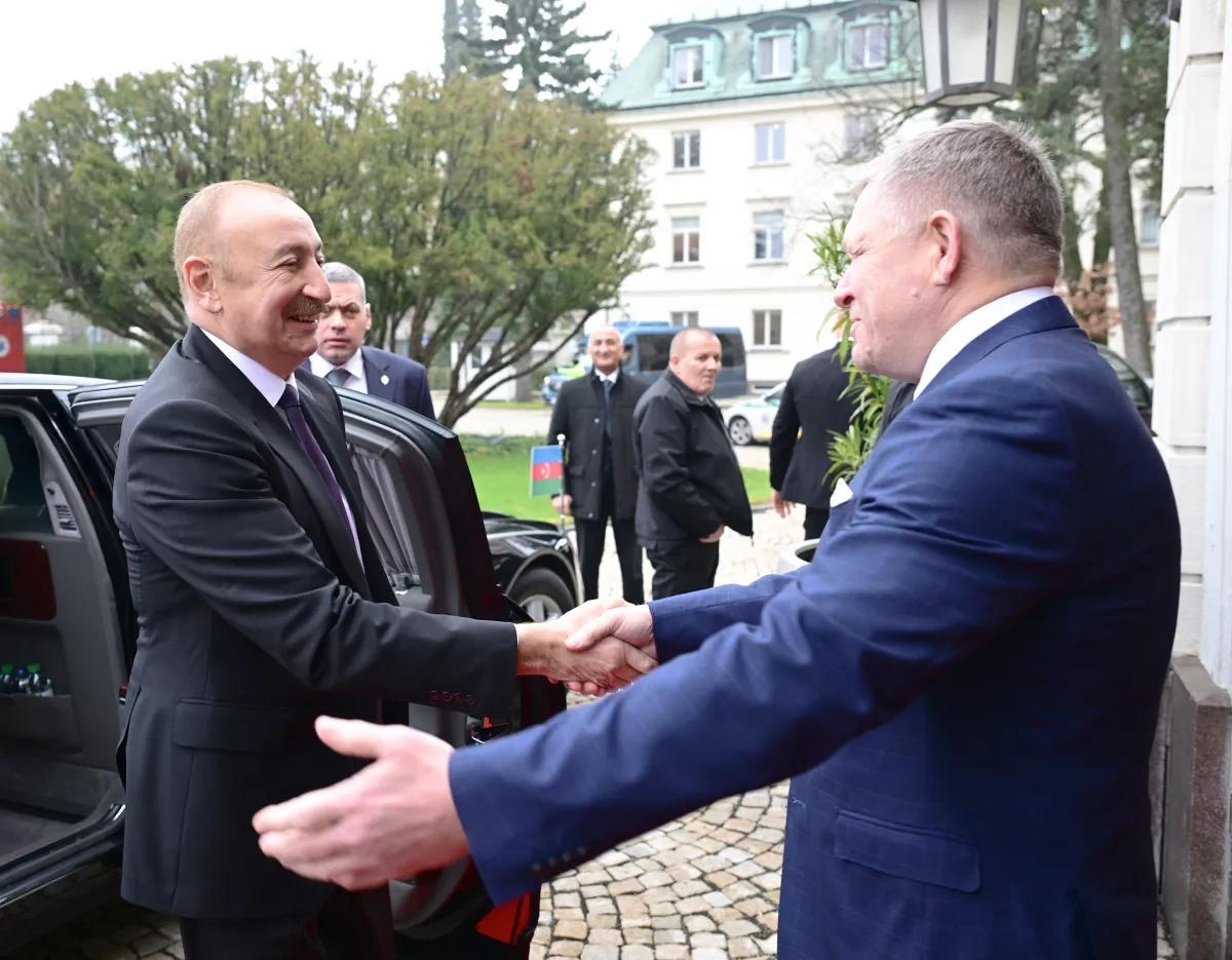 Bratislava hosts one-on-one meeting between Azerbaijani presidenti, Slovak PM PHOTO