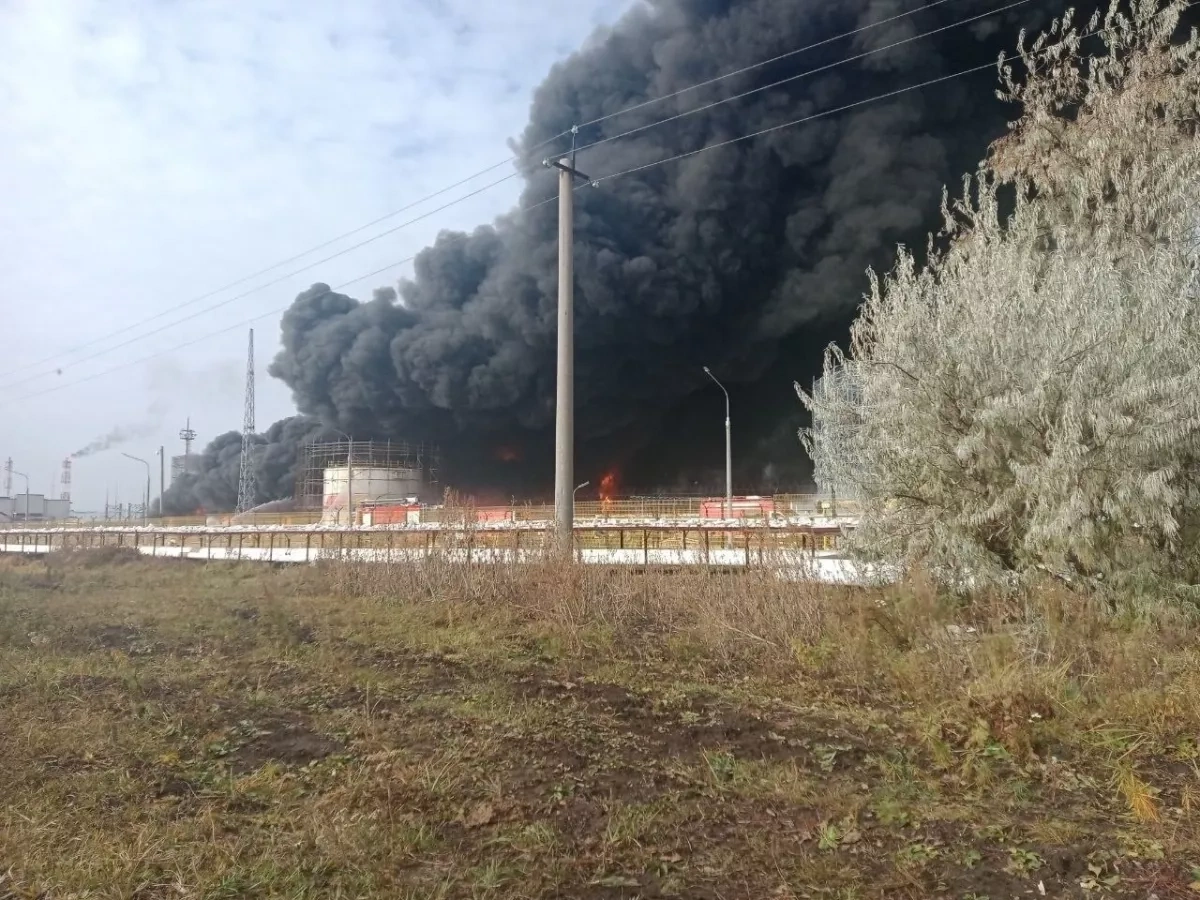Ukraine says key energy sites supporting Russian military hit photo