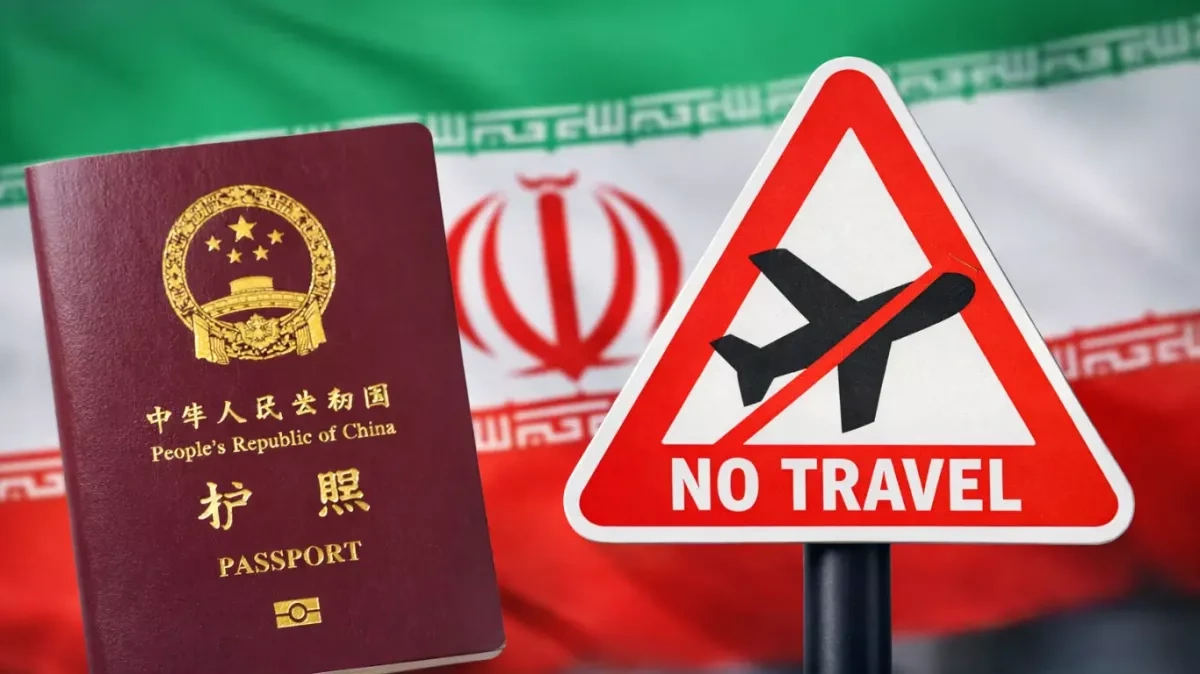 China reiterates call for citizens to avoid Iran