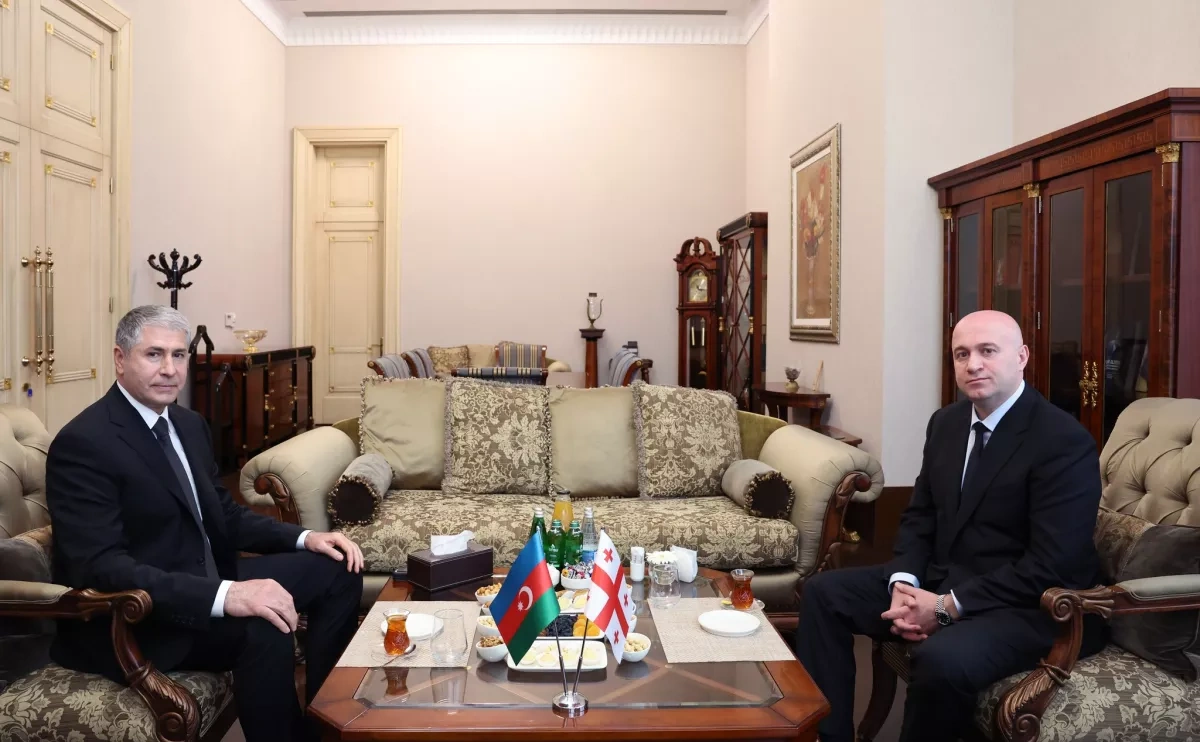Georgian interior minister visits Azerbaijan for official talks PHOTO