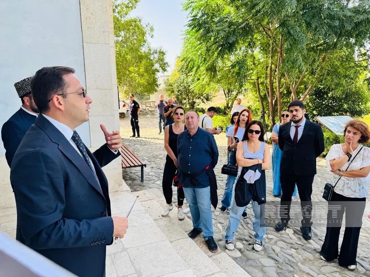 Georgian journalists, bloggers pay visit to Azerbaijan’s Aghdam region PHOTO