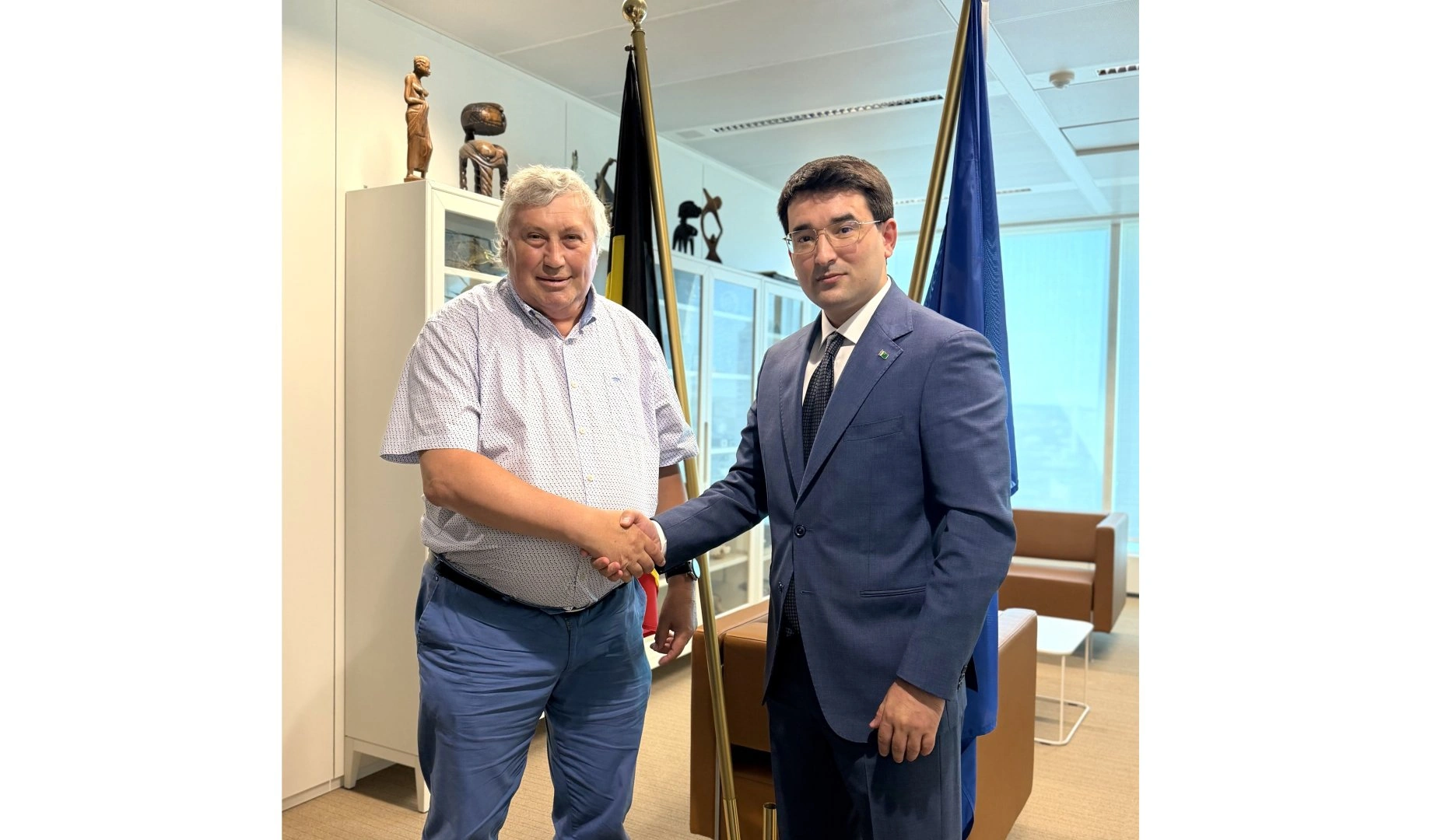 Turkmenistan, Belgium discuss expanding co-op on migration policy
