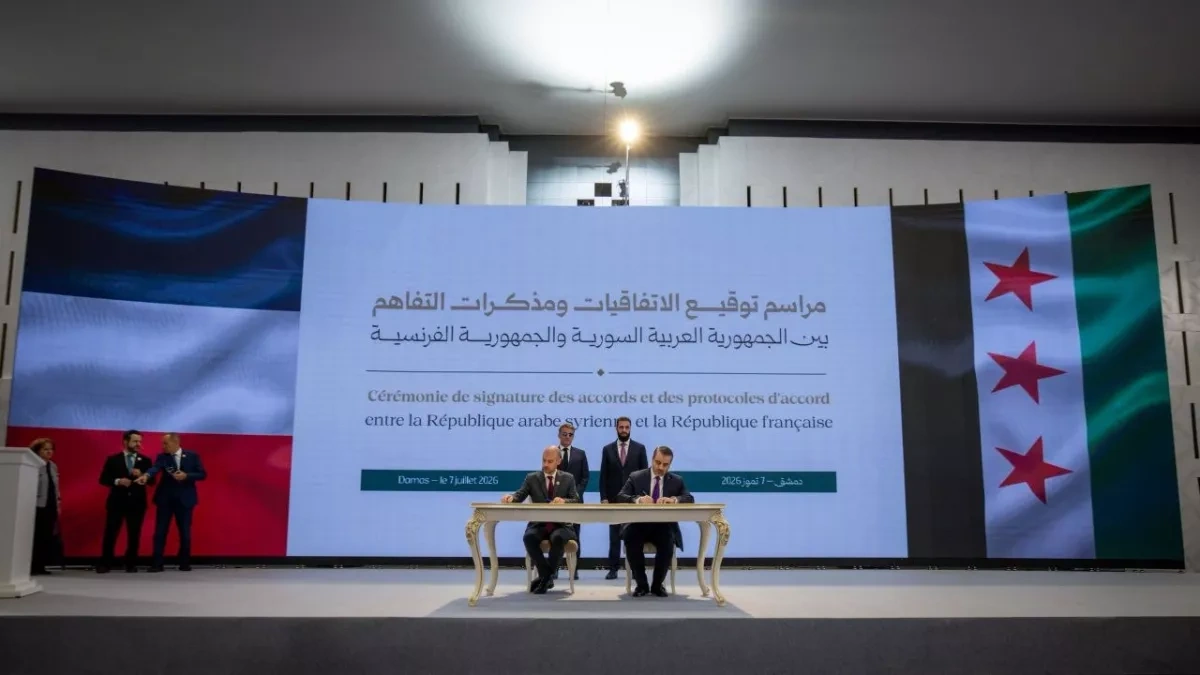 Syria, France sign agreements to expand strategic partnership PHOTO