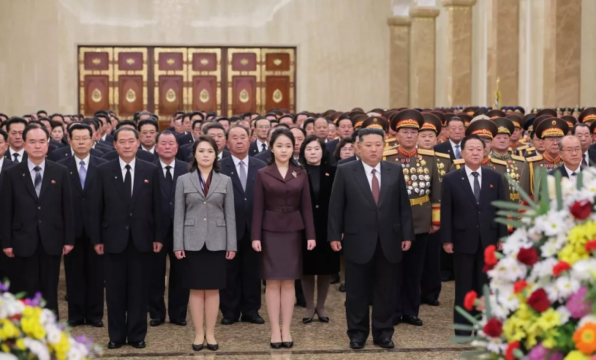 Kim Jong-un’s daughter makes first public visit to North Korea’s mausoleum