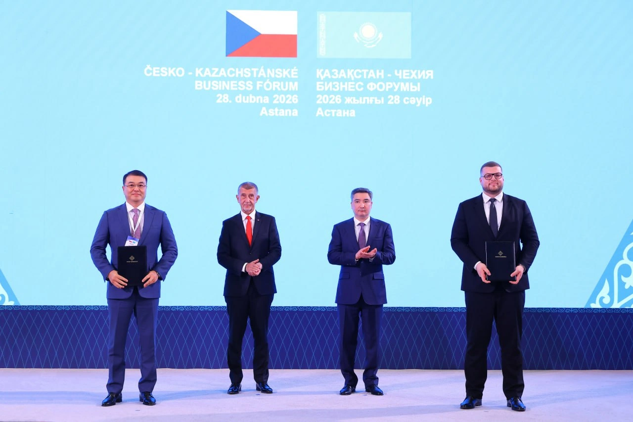 Kazakhstan, Czech companies ink cooperation deals following business forum