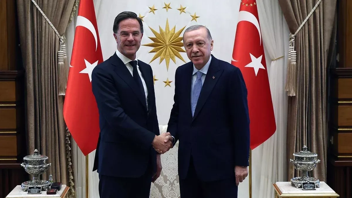 Erdoğan and NATO Secretary General Rutte discuss regional security