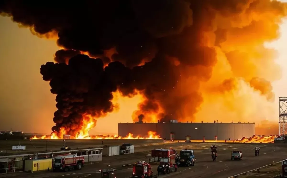 Drone strike hits cement plant in Iran's Bandar-e Khomir