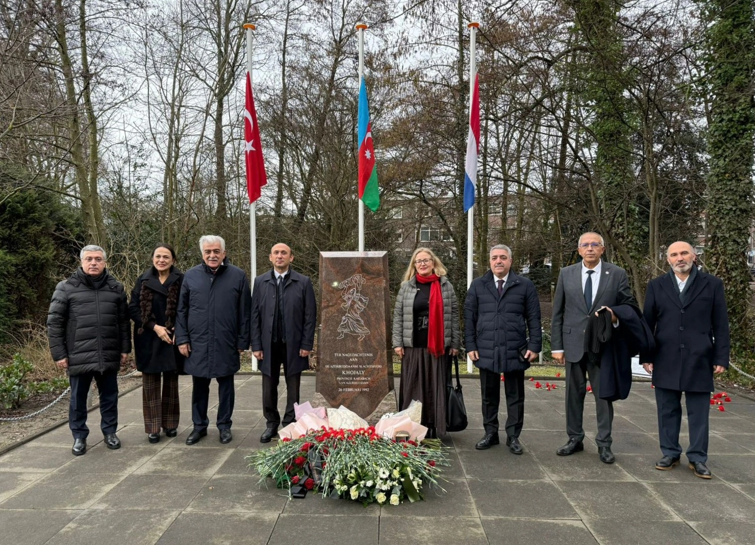 Netherlands' Hague honors memory of Khojaly genocide victims (PHOTO)