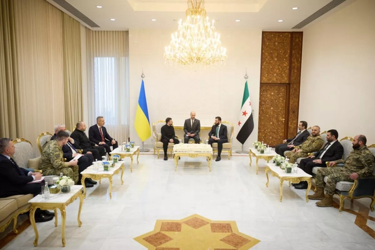 Turkish FM Fidan holds trilateral meeting with Syrian and Ukrainian leaders