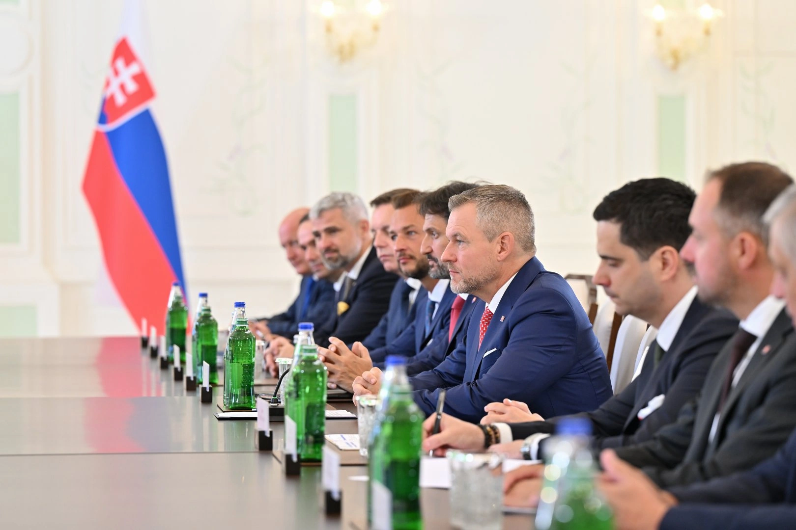 President Ilham Aliyev holds expanded meeting with President of Slovakia in Shusha (PHOTO)