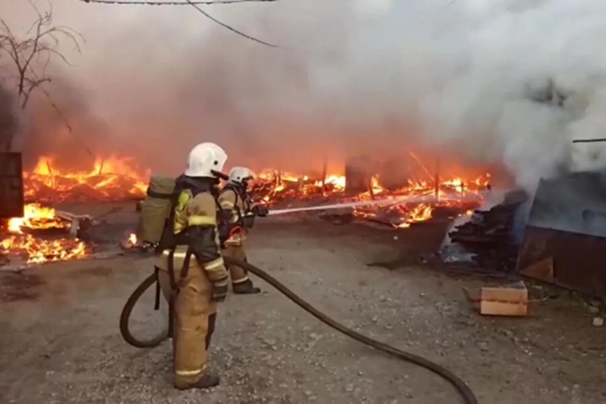 Fire at Russia’s Temryuk port extinguished following Ukrainian drone attack