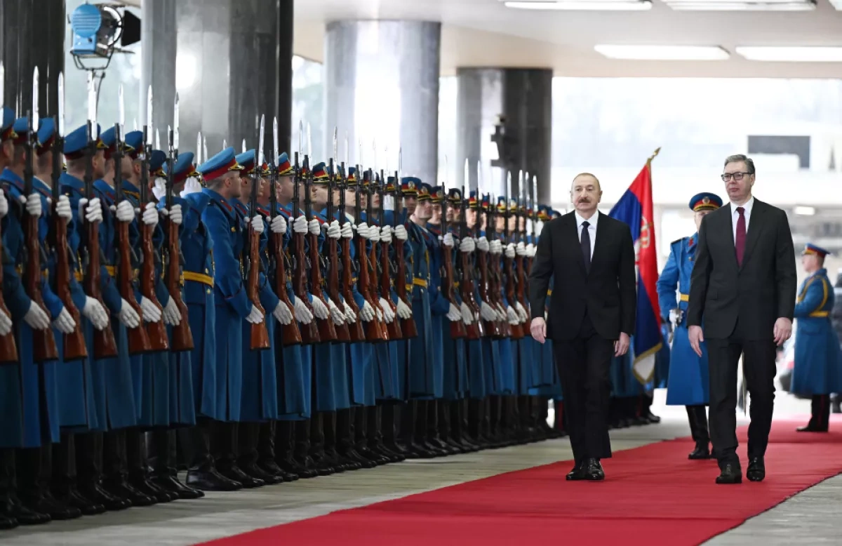 Azerbaijani President Ilham Aliyev on official visit to Serbia LIVE UPDATES