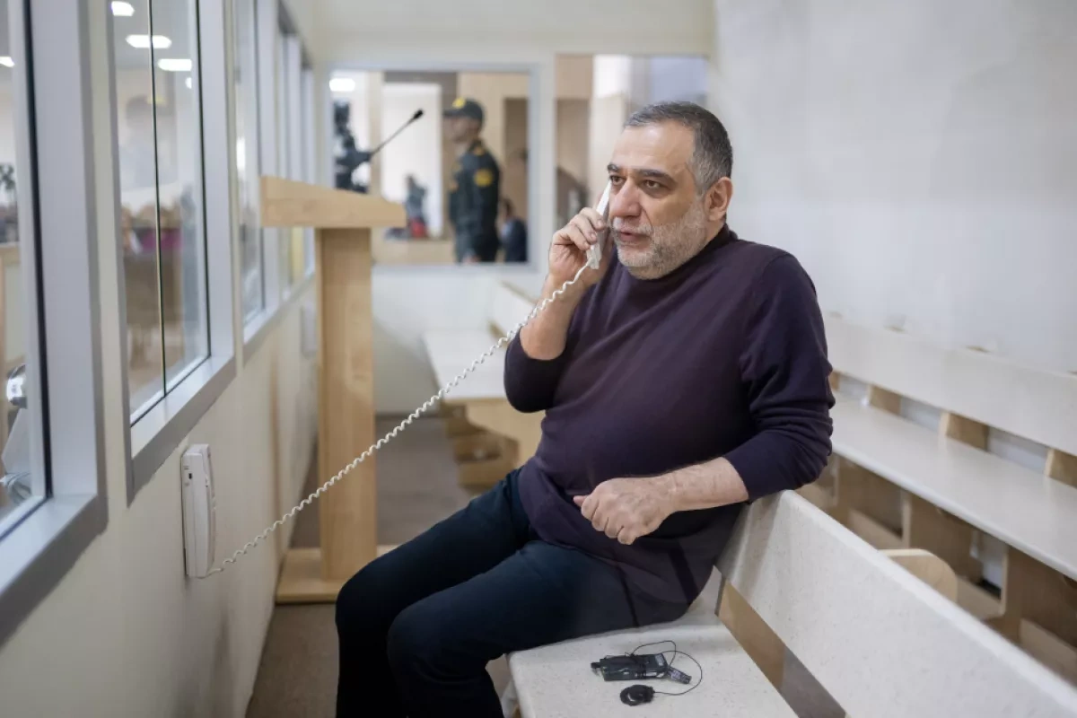 Prosecutors seek life sentence for Ruben Vardanyan in Azerbaijan war crimes trial PHOTO