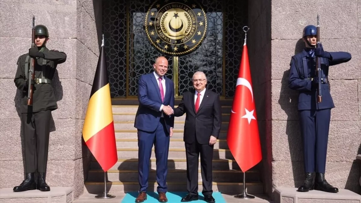 Türkiye, Belgium deepen defence ties with new memorandum of intent