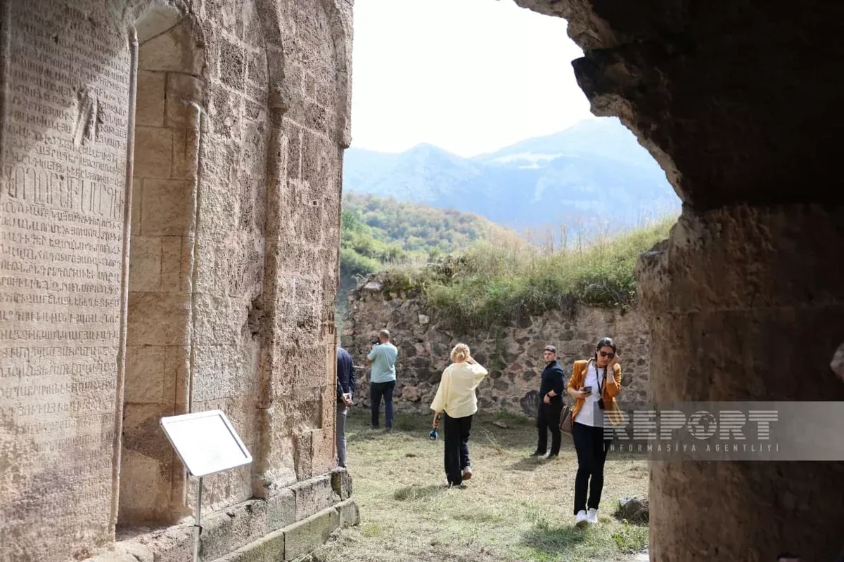 Foreign diplomats visit Khudavang monastery in Azerbaijan’s Kalbajar PHOTO