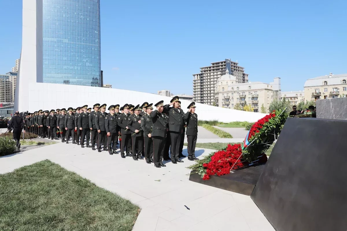 Azerbaijan’s State Service for Mobilization and Conscription honors memory of martyrs PHOTO