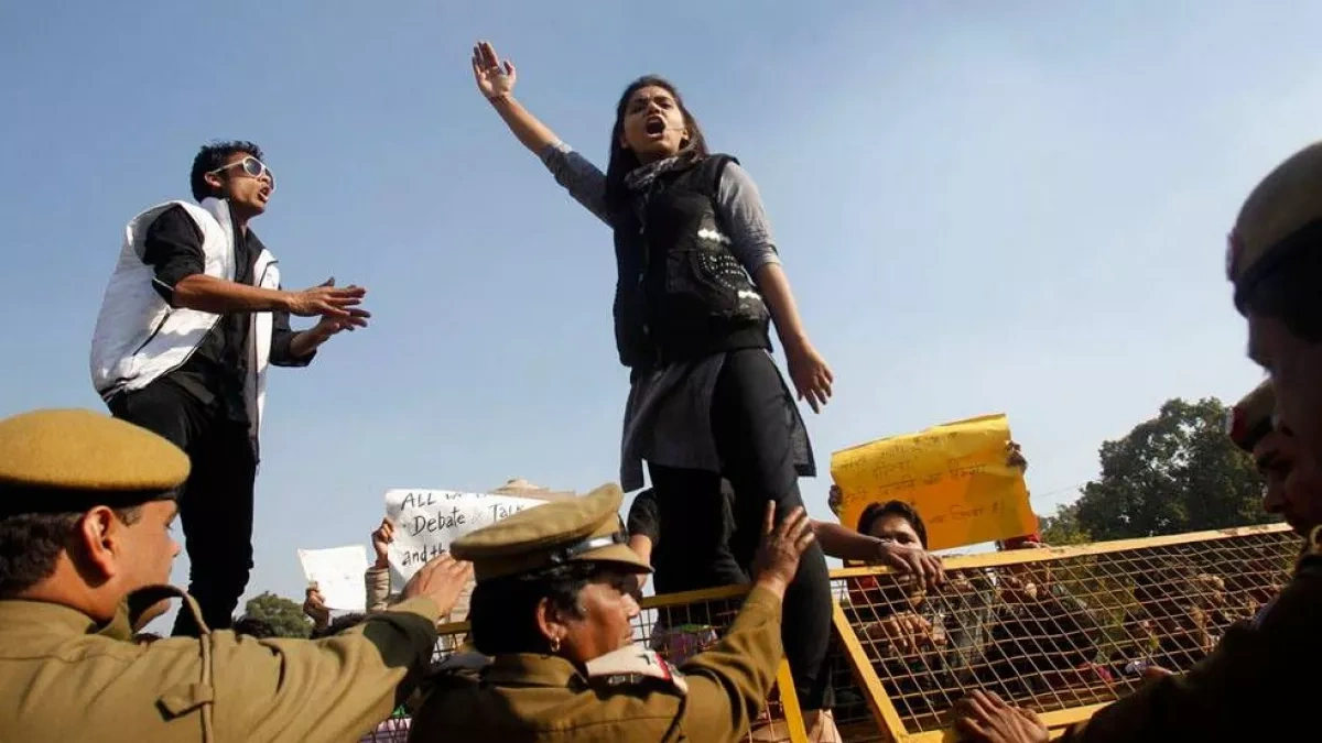 Delhi students protest over women’s safety after alleged gang rape