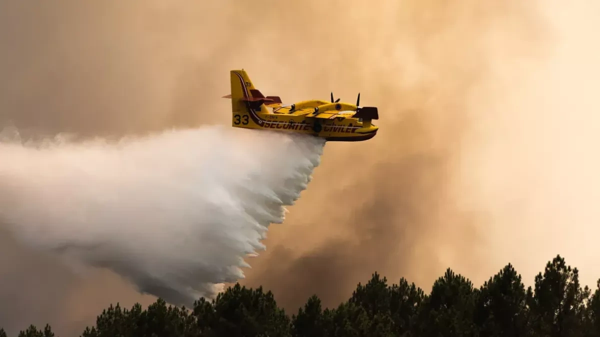 France wildfires: Gironde and Landes suffer hazardous air quality