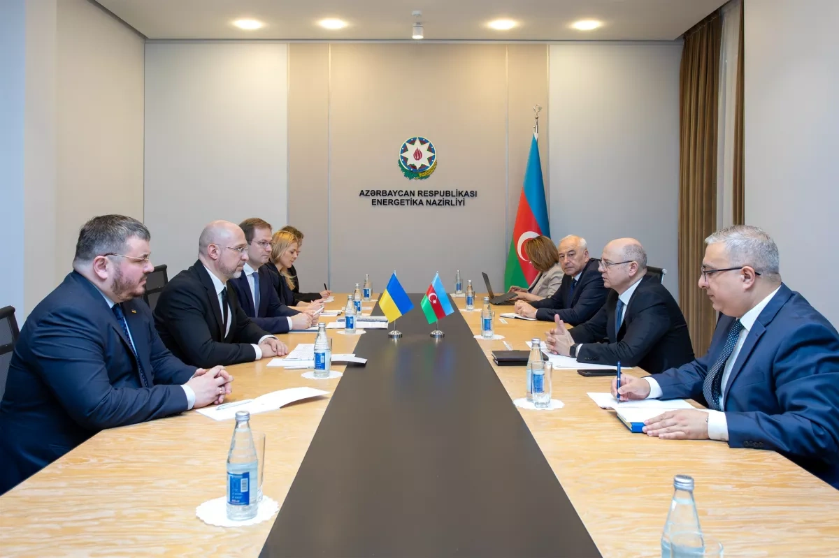 Azerbaijan, Ukraine discuss expanded energy cooperation, security ties PHOTO