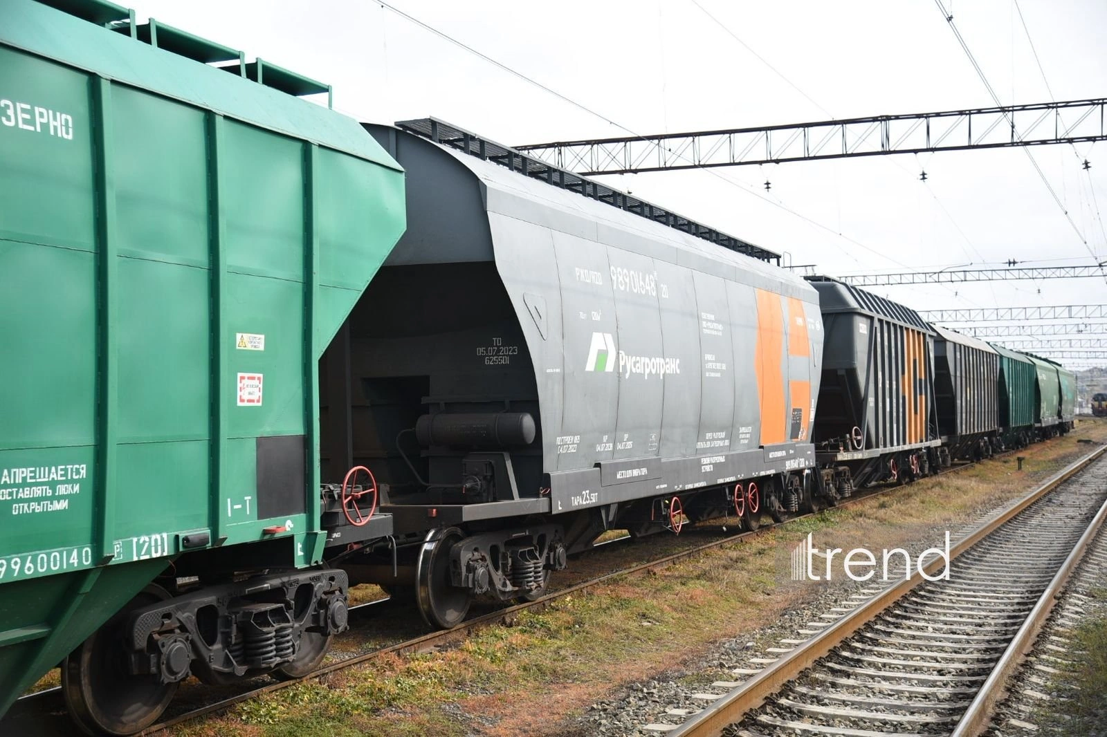 Azerbaijan dispatches Russian grain shipment to Armenia today (PHOTO/VIDEO)
